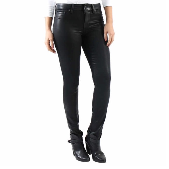 ⚡️SALE Anthro Level 99 Janice Skinny Coated Jean - Picture 2 of 5